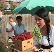 Andreea Mantea face piata pe DN1 VIDEO